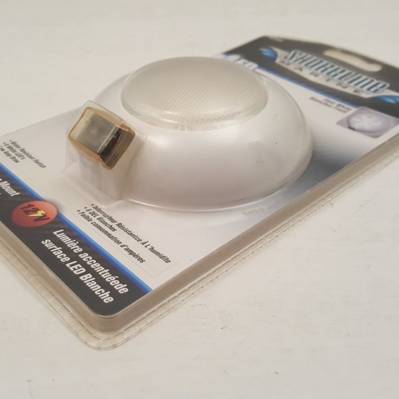 SHORELINE MARINE LED Surface Recessed Mount White Accent Task Light 12V SL52091 - Picture 3 of 6